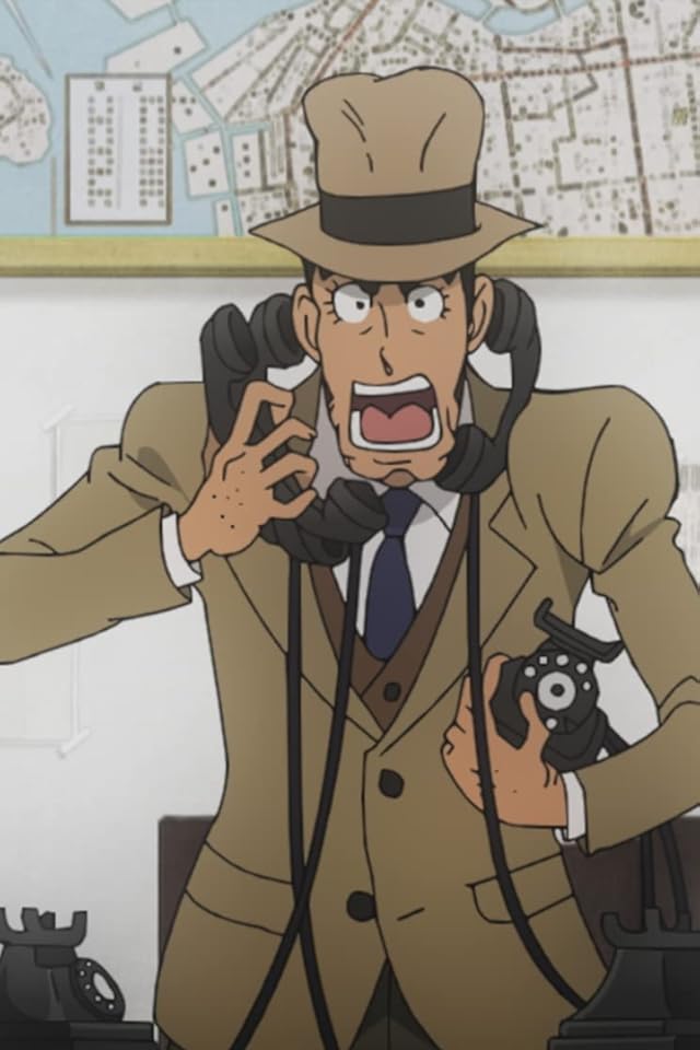 ルパン三世 iPhone(640×960)壁紙 銭形幸一（銭形警部） アニメ